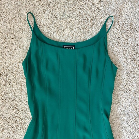 NWT Jonathan Cohen Green Cami Dress - Picture 3 of 7